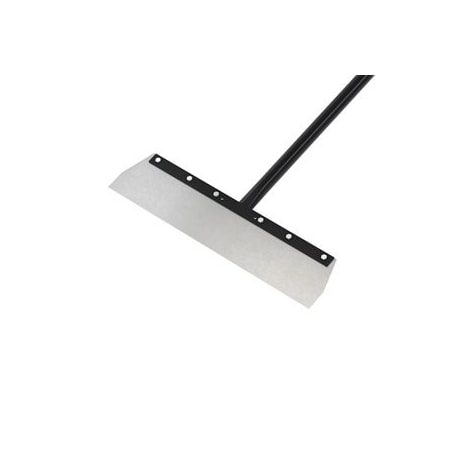 Bon Tool Floor Scraper, Square Spring Blade, 22", 60" Steel Handle 85-228